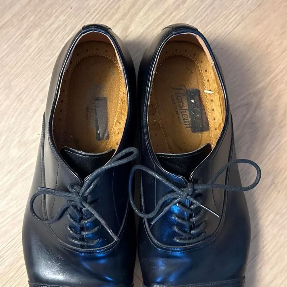 Florsheim Men's Black Oxfords